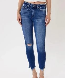 Kancan Chicago Mid Rise Denim Bottoms