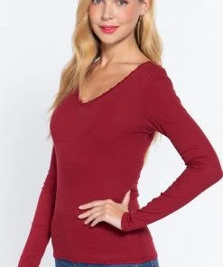 Active Basic Hampton V Neck Tops 34 Active Basic Hampton V Neck Tops