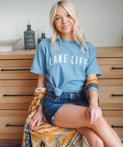 Oat Collective Lake Life Tee Tops