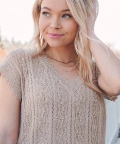 Hem & Thread Bentley Pointelle Sweater Set