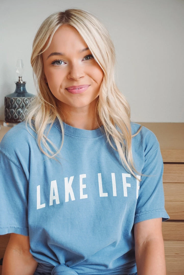 Oat Collective Lake Life Tee Tops 4 Oat Collective Lake Life Tee Tops