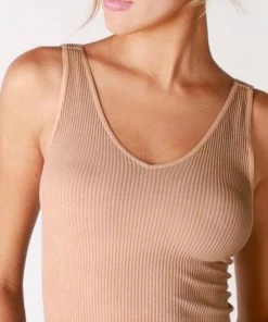Tops NikiBiki Ruby Ribbed Crop Tank 41 Tops NikiBiki Ruby Ribbed Crop Tank
