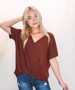 Hyfve Tops Kaylynn Surplice Top