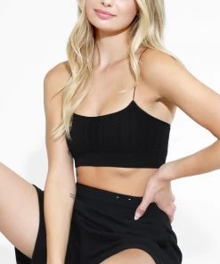 NikiBiki Eyelet Textured Bralette Bralettes