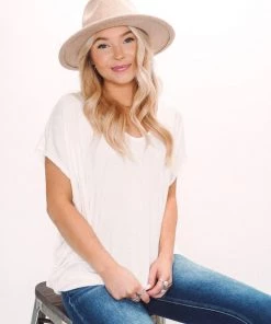 Enti Clothing Tops Leila Short Sleeve Dolman