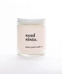 Ginger June Candle Non Toxic Soy Candles Standard Jar 20 Ginger June Candle Non Toxic Soy Candles Standard Jar