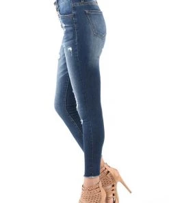 Sublime Clothing Boutique Bottoms Bri Button Fly Denim