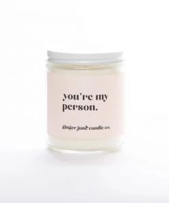 Ginger June Candle New Gifts + Home Non Toxic Soy Candles Large Jar
