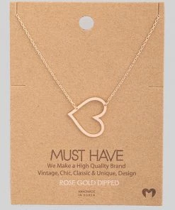 Fame Accessories Be Mine Pendant Necklace