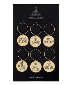 Santa Barbara Designs Personality Wine Charm Set