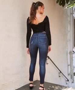 Kancan Berkeley High Rise Denim Bottoms