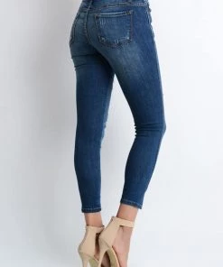 Kancan Bottoms Maverick Low Rise Denim