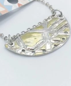 Twisted Designs By Beth Twisted Designs Half Moon Gold Dream Necklace