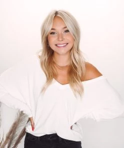 Charlotte Avery V Neck Dolman