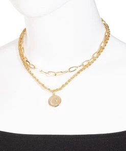 Fame Accessories To The Moon Layered Necklace