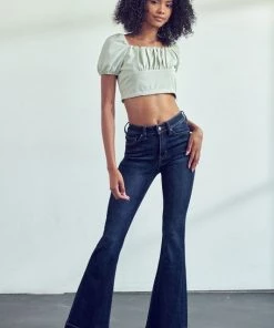 Kancan Bottoms Ryder Flare Jeans