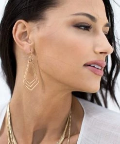 Urbanista Simply Tiered Dangle Earrings