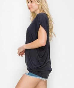 Enti Clothing Tops Leila Short Sleeve Dolman