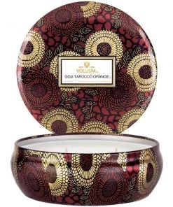 Voluspa Goji Tarocco Orange 3 Wick Tin