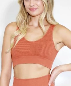 NikiBiki Reversible Chevron Bra