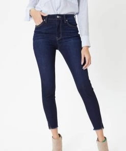 Kancan Indigo High Rise Denim Bottoms