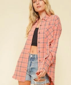 Hem & Thread Billie Plaid Shirt Tops