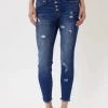 Kancan Arlo Mid Rise Denim Bottoms