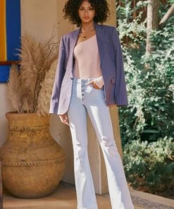 Kancan Hudson Mid Rise Flare