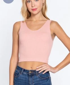 Active Basic Indie Ribbed Tank New Arrivals