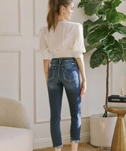 Kancan Bottoms Rhodes Slim Straight Denim 10 Kancan Bottoms Rhodes Slim Straight Denim