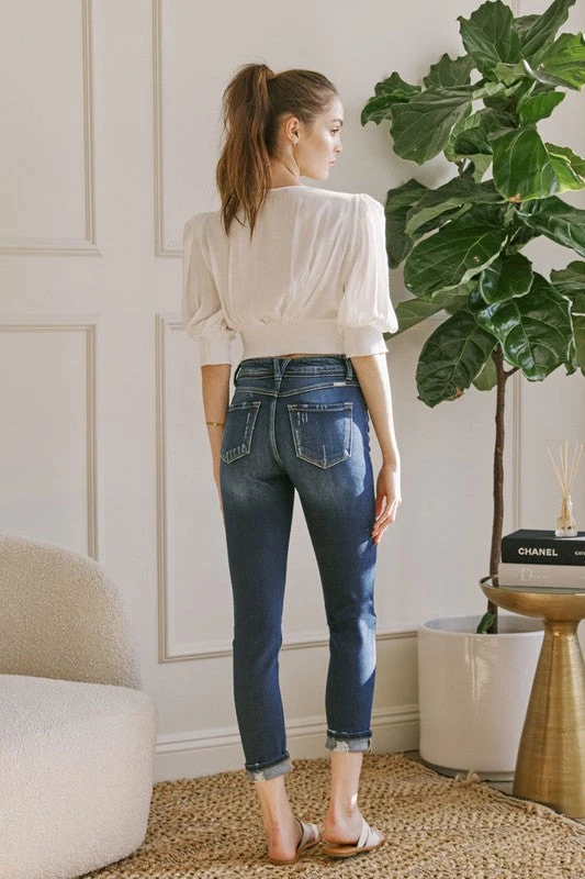 Kancan Bottoms Rhodes Slim Straight Denim 3 Kancan Bottoms Rhodes Slim Straight Denim