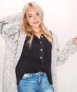 POL Roma Cardigan Tops