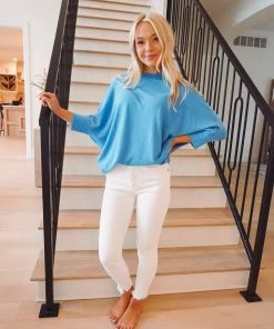 Charlotte Avery Half Sleeve Dolman Sweater 50 Charlotte Avery Half Sleeve Dolman Sweater