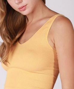 Tops NikiBiki Ruby Ribbed Crop Tank 56 Tops NikiBiki Ruby Ribbed Crop Tank