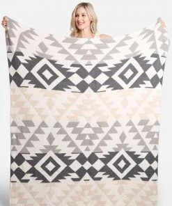 Hana Gifts + Home Accents Cozy Aztec Throw Blanket