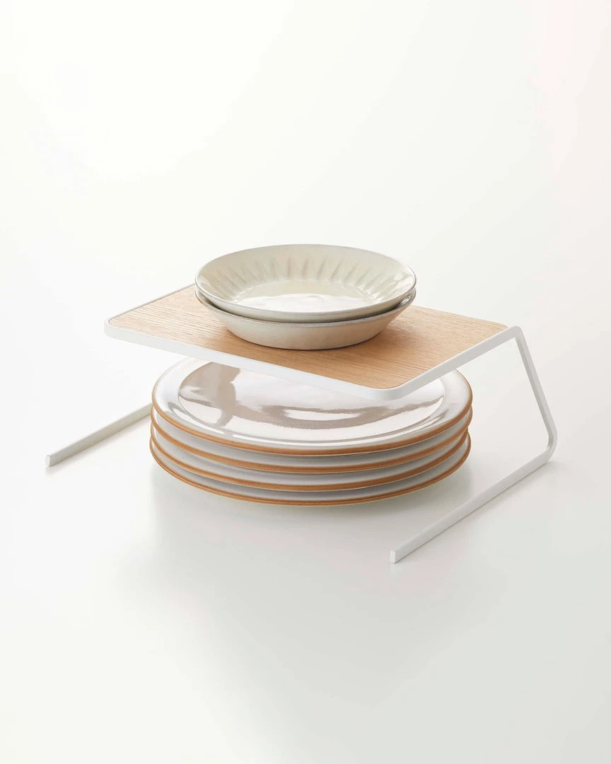 Yamazaki Home Gifts + Home Accents Yamazaki Tosca Small Dish Riser 2 Yamazaki Home Gifts + Home Accents Yamazaki Tosca Small Dish Riser