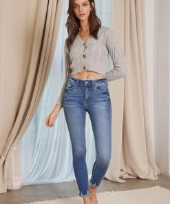 Kancan Campbell Mid Rise Denim Bottoms