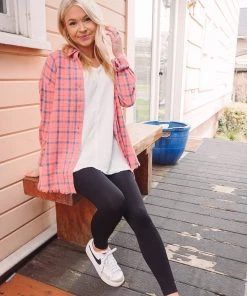 Hem & Thread Billie Plaid Shirt Tops