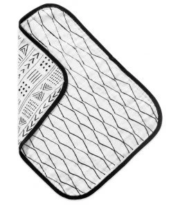 Modern Burlap Organic Burp Cloth Baby Shop