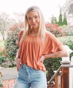 Enti Clothing Tops Leila Short Sleeve Dolman