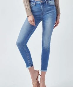 Kancan Bottoms Roel High Rise Ankle Denim 18 Kancan Bottoms Roel High Rise Ankle Denim