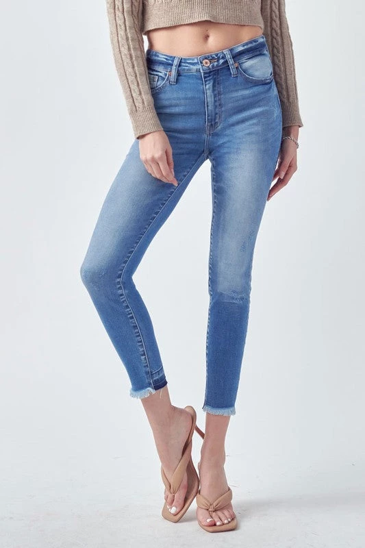 Kancan Bottoms Roel High Rise Ankle Denim 3 Kancan Bottoms Roel High Rise Ankle Denim