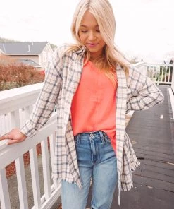 Hem & Thread Billie Plaid Shirt Tops