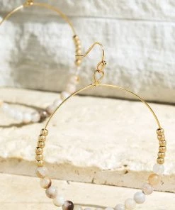 Urbanista Soulful Stone Ring Earrings