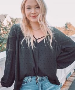 Easel Tops Dot To Dot Blouse 24 Easel Tops Dot To Dot Blouse