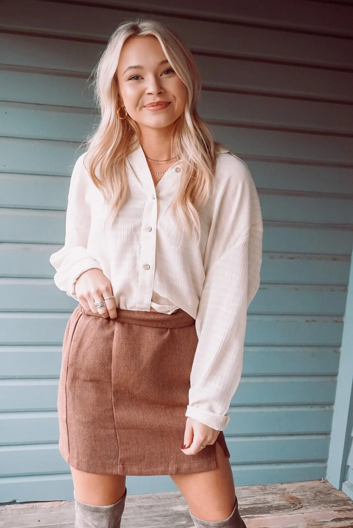 Promesa Keep It Sleek Mini Skirt Bottoms 8 Promesa Keep It Sleek Mini Skirt Bottoms