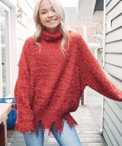 Umgee Tops Colorado Turtleneck Sweater