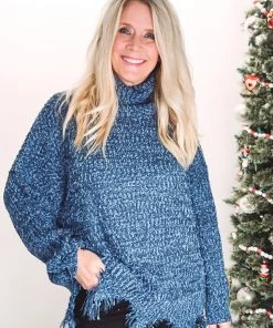 Umgee Tops Colorado Turtleneck Sweater