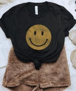 Oat Collective Happy Graphic Tee Tops