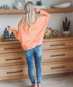 Charlotte Avery V Neck Dolman